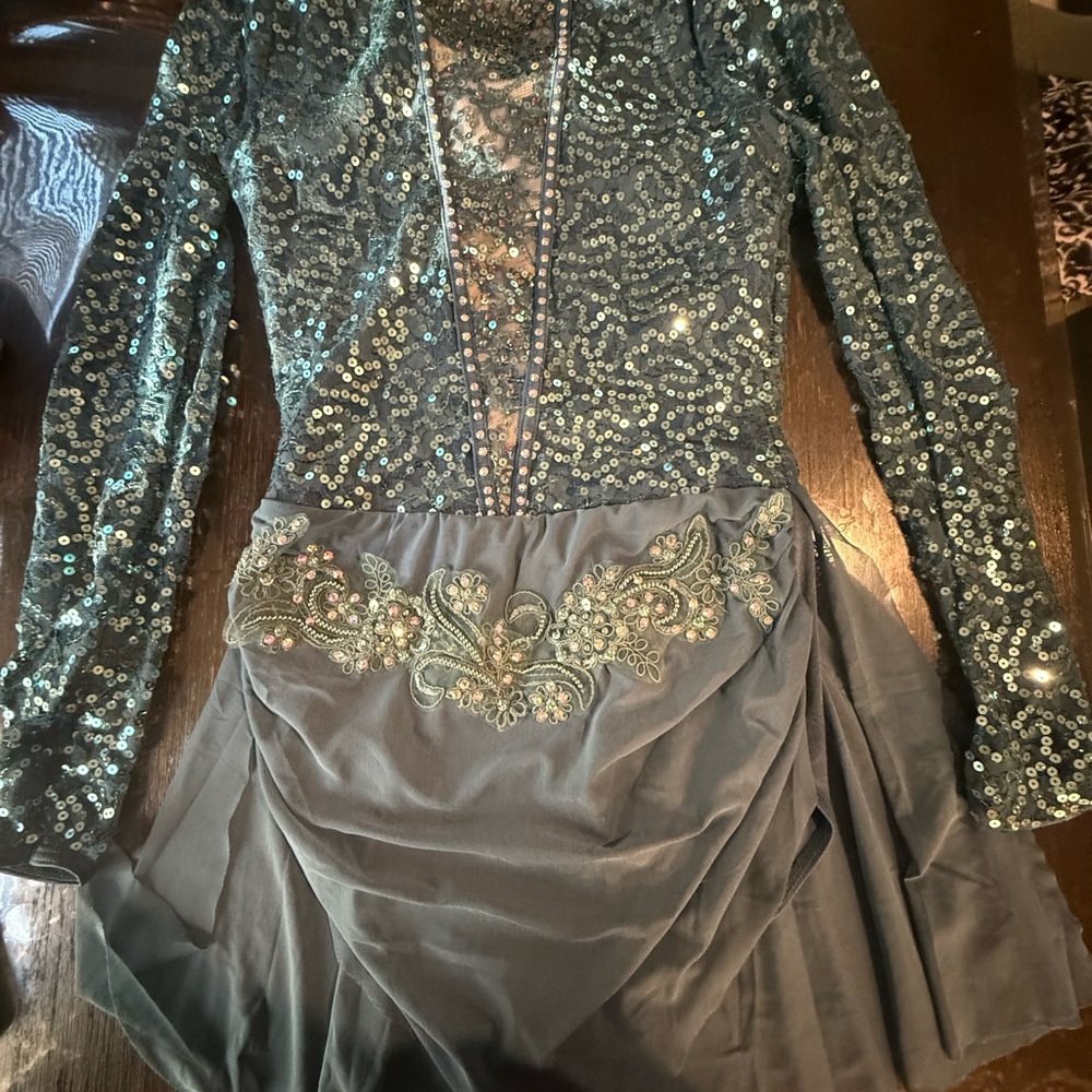 Balera Blue and teal Dancewear